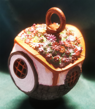 Hobbithaus Kugel zum Aufhängen